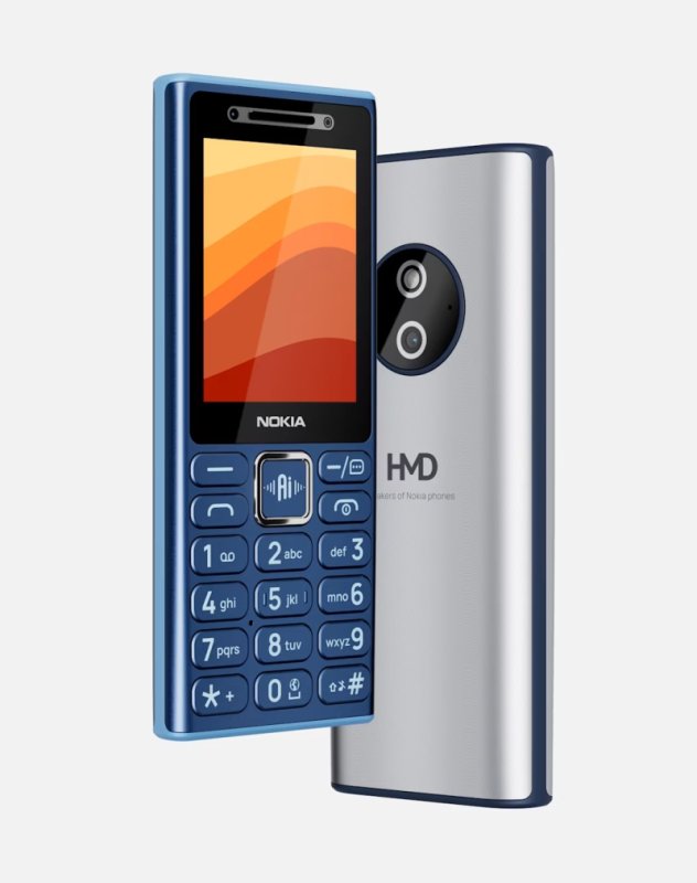 Nokia 210 4G Dual Sim Silver - obrázek č. 1