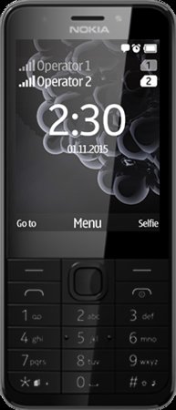 Nokia 230 Dual SIM Dark Silver - obrázek produktu