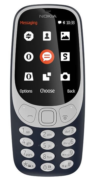 Nokia 3310 Single SIM 2017 Blue - obrázek produktu