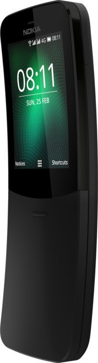 Nokia 8110 4G Single SIM Black - obrázek č. 4