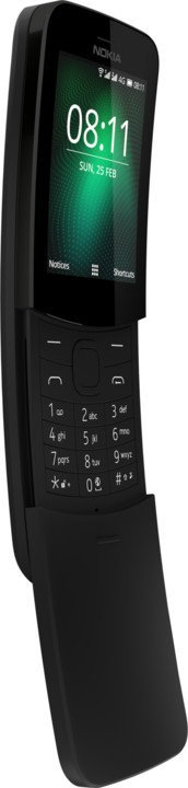 Nokia 8110 4G Single SIM Black - obrázek č. 2