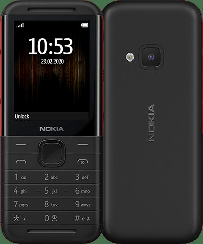 Nokia 5310 Dual SIM Black/ Red - obrázek produktu