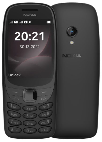 Nokia 6310 Dual SIM Black - obrázek produktu