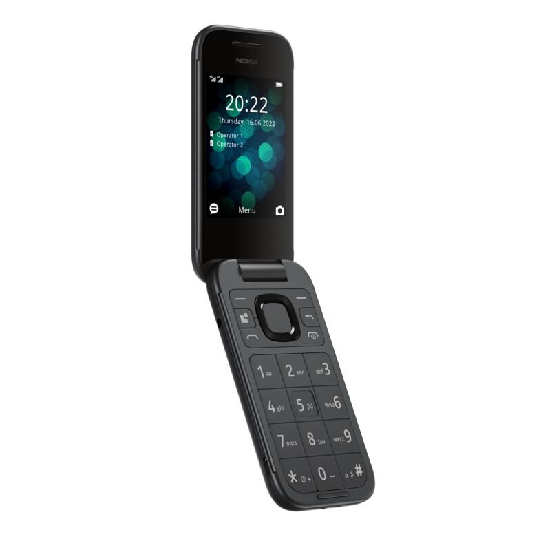 Nokia 2660 Flip Dual SIM Black - obrázek č. 3
