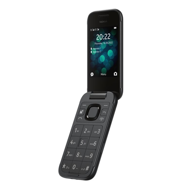 Nokia 2660 Flip Dual SIM Black - obrázek č. 5