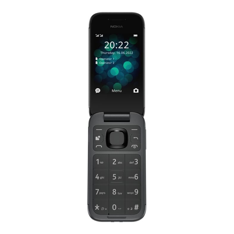 Nokia 2660 Flip Dual SIM Black - obrázek č. 6