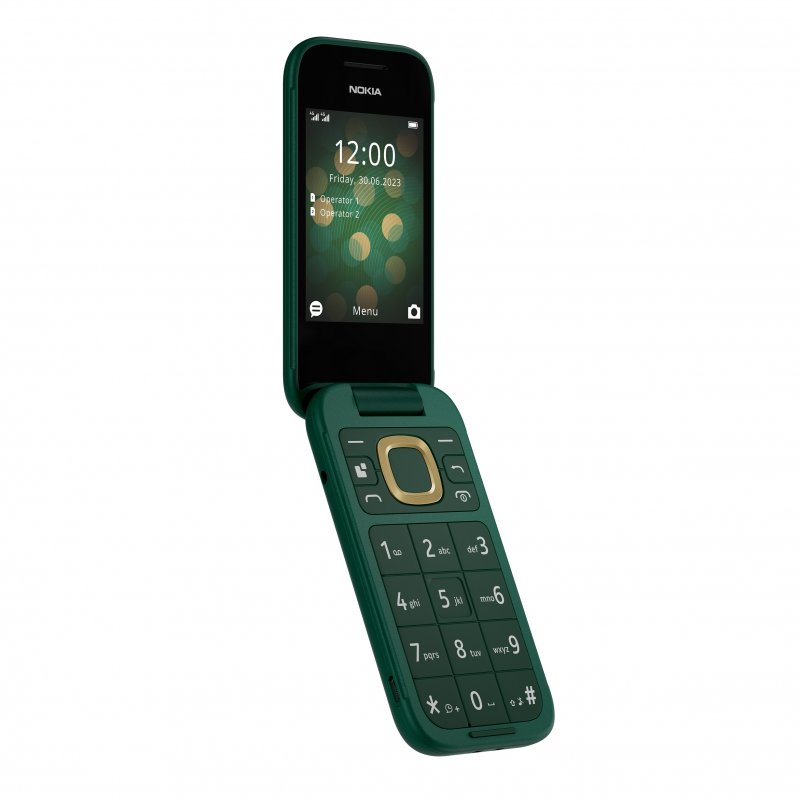 Nokia 2660 Flip Dual SIM Lush Green - obrázek č. 6