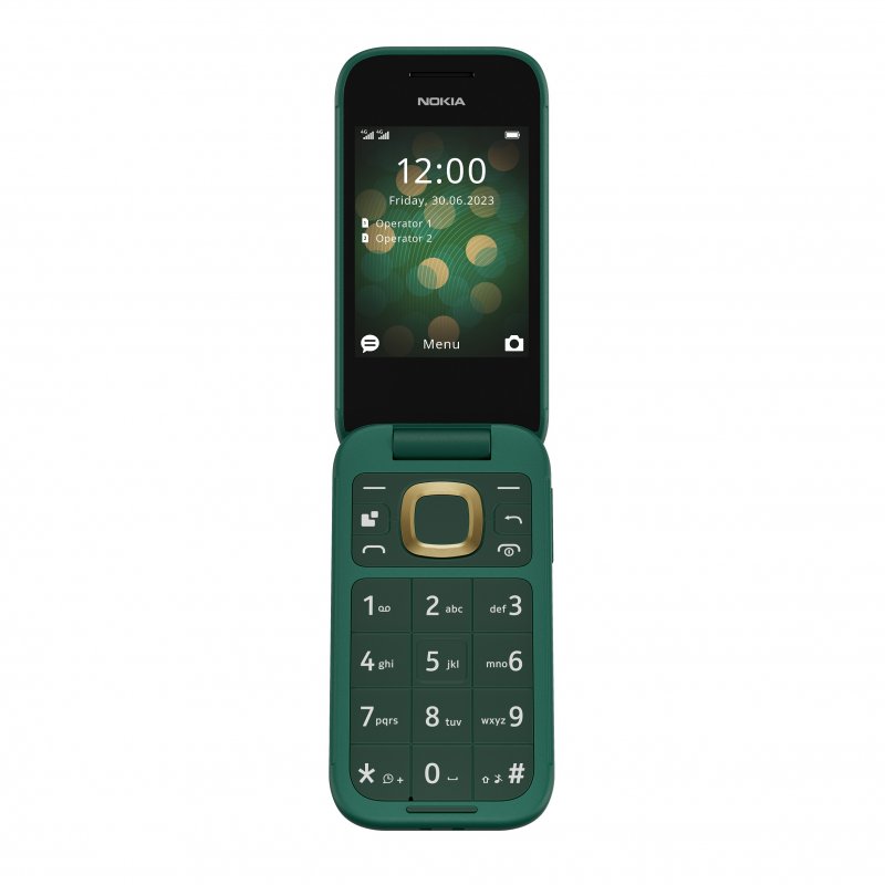 Nokia 2660 Flip Dual SIM Lush Green - obrázek produktu