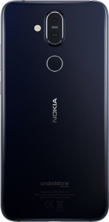 Nokia 8.1 Dual SIM 4/ 64GB Blue/ Silver - obrázek č. 3