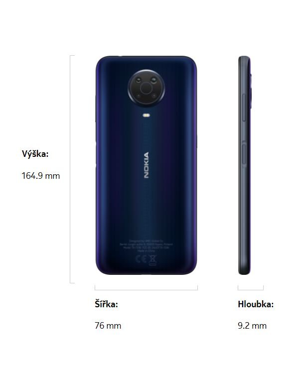 Nokia G20/ 4GB/ 64GB/ Blue - obrázek č. 5