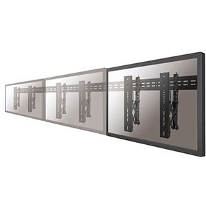 Newstar nastěnný držák na obrazovku 32-75", černý, 50kg, VESA 200x200 až 600x400 mm - obrázek č. 2