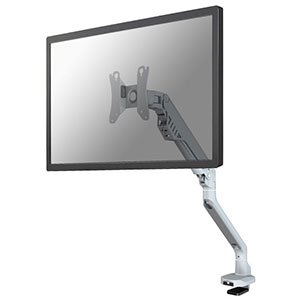 NewStar Flat stolní držák na PC monitor 10-32", 2-8 kg, VESA 75x75 nebo 100x100 mm, stříbrný - obrázek produktu