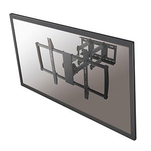 NewStar nástěný,otočný držák na obrazovku 60-100", 125 kg, VESA 200x200 až 900x600 mm, černý - obrázek č. 4