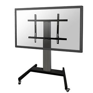 Newstar mobilní stojan pro obrazovku 42-100", VESA 200x200 až 800x600 mm, 130kg, stříbrný - obrázek produktu