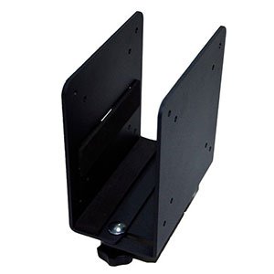 NewStar tenký držák pro PC monitor nosnost 10kg,černý VESA 50, 100 a 150 - obrázek č. 1