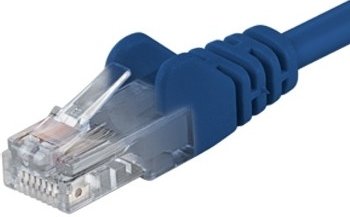 Patch kabel UTP RJ45-RJ45 CAT6 7m modrá - obrázek produktu