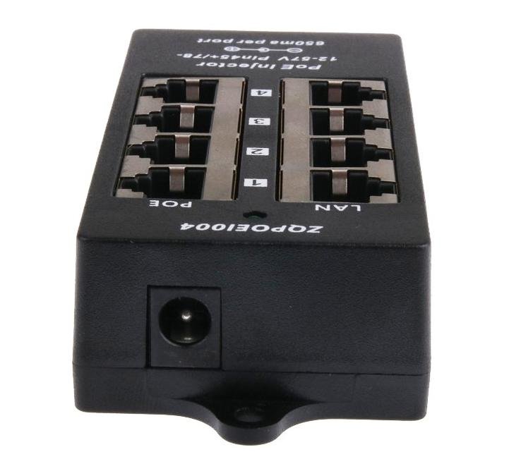 POE-PAN4-CASE 4-portový pasivní PoE panel s krytem - obrázek č. 1