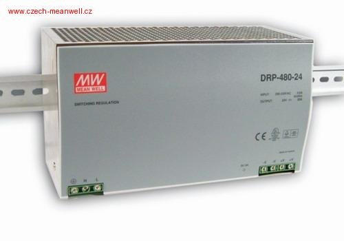 MEANWELL Zdroj na DIN 480W 24V - obrázek produktu