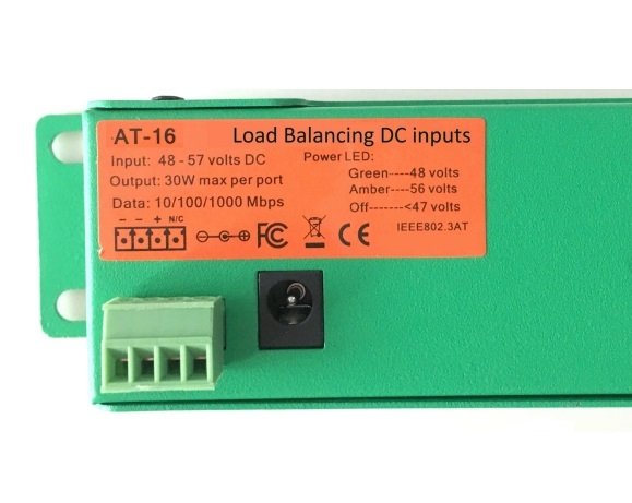 POE-PAN16-GBATF 802.3af / at gigabitový stíněný 16-portový PoE panel - obrázek č. 2