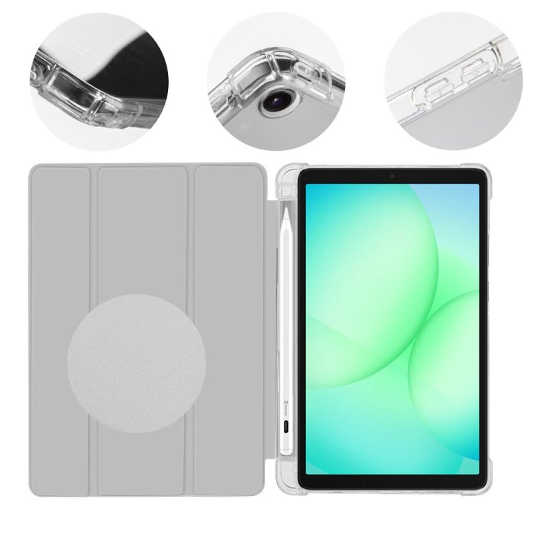 OBAL:ME MistyTab Pouzdro pro Samsung Galaxy Tab A11 / A9 Light Gray - obrázek č. 1