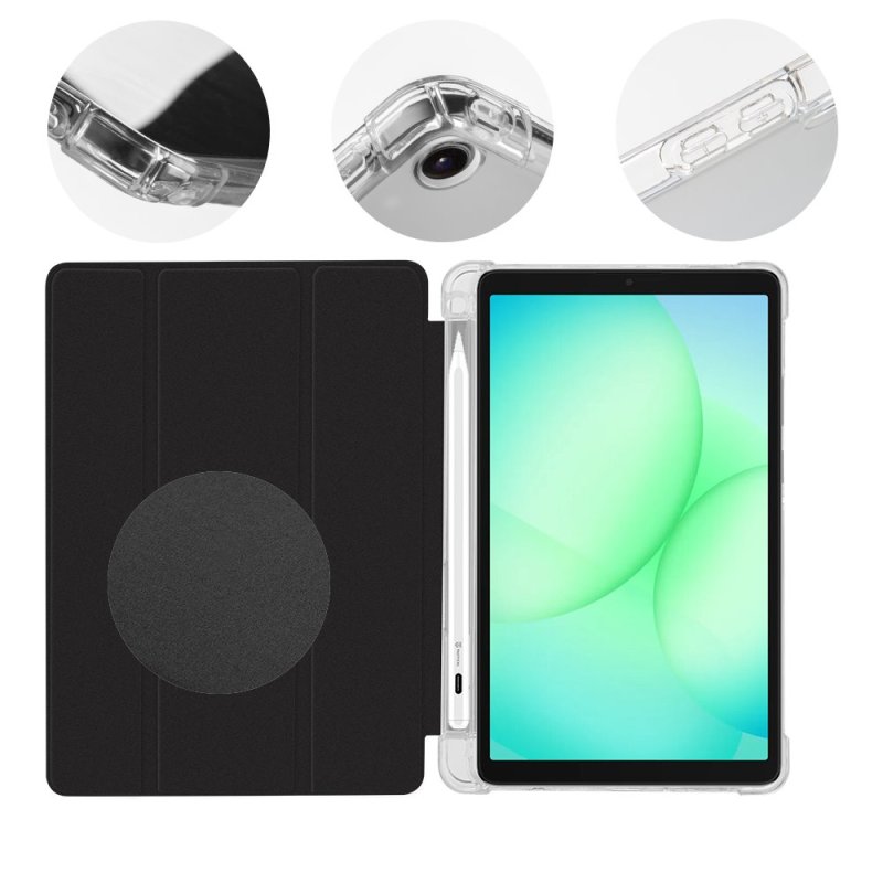 OBAL:ME MistyTab Pouzdro pro Samsung Galaxy Tab A11 / A9 Black - obrázek č. 1