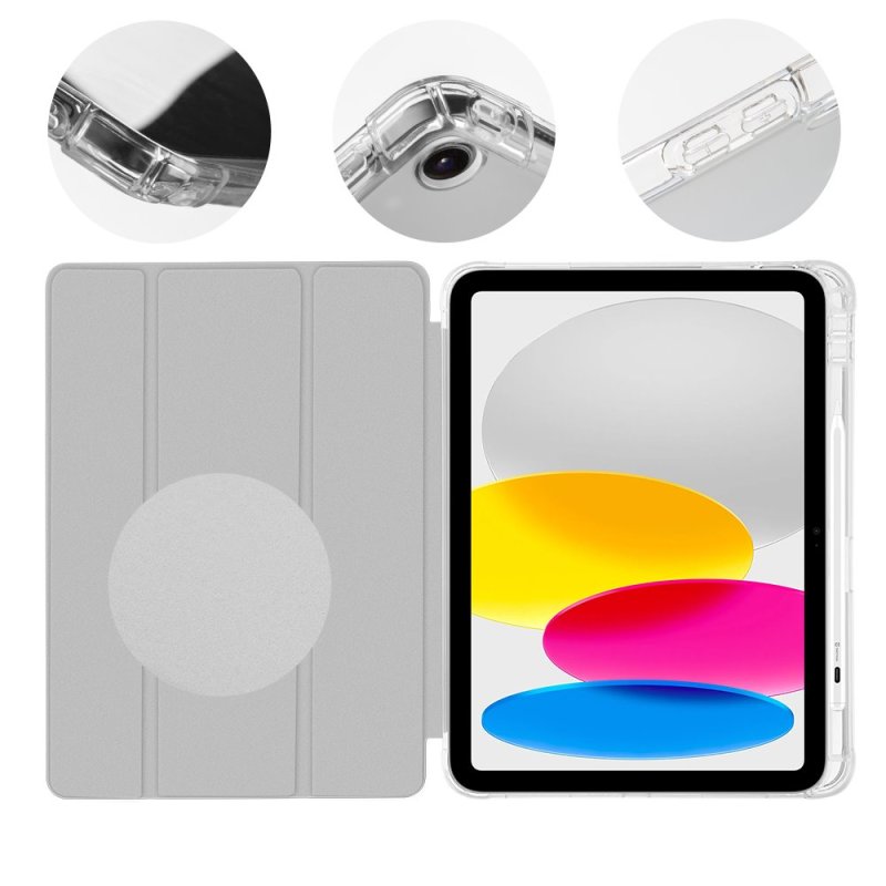 OBAL:ME MistyTab Pouzdro pro iPad 10.9 2022 / 11 2025 Light Gray - obrázek č. 1