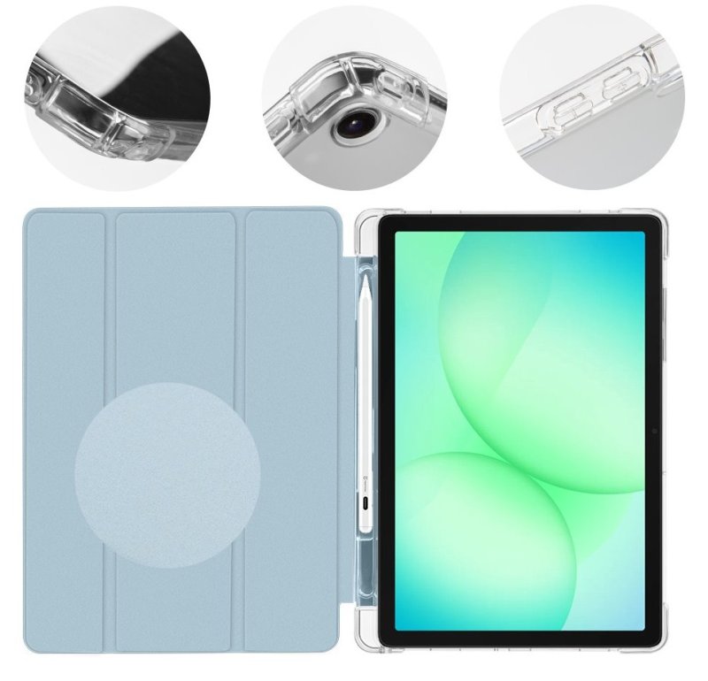 OBAL:ME MistyTab Pouzdro pro Samsung Galaxy Tab A11+ Light Blue - obrázek č. 1