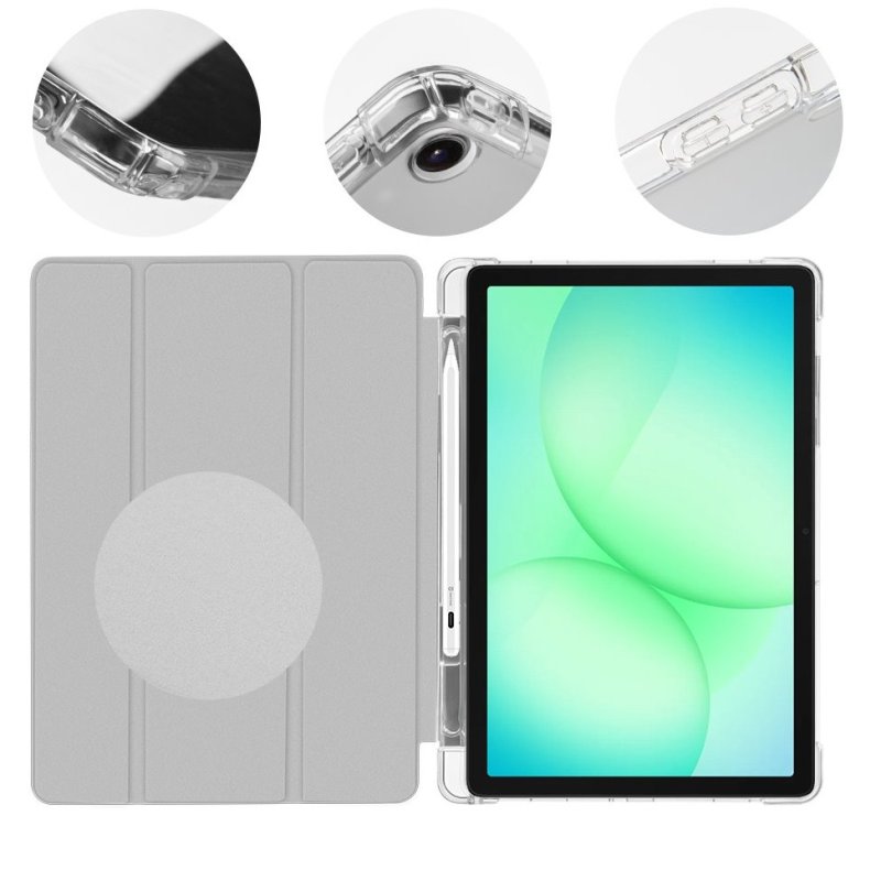 OBAL:ME MistyTab Pouzdro pro Samsung Galaxy Tab A11+ Light Gray - obrázek č. 1