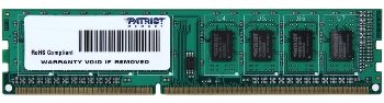 4GB DDR3 1333MHz Patriot CL9 single rank - obrázek produktu