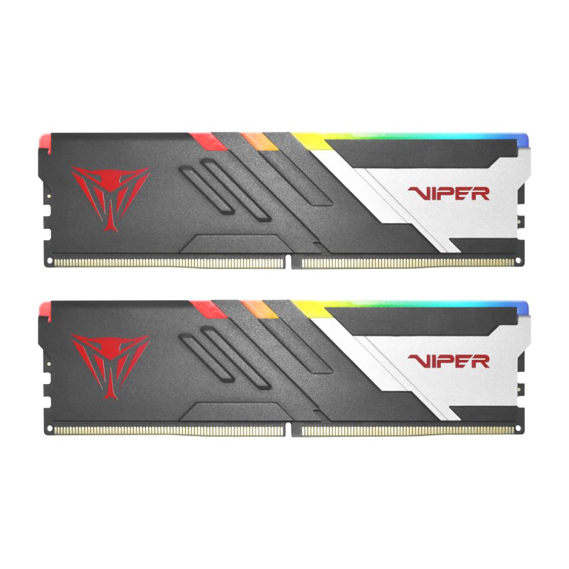 Patriot Viper Venom / DDR5 / 48GB / 6400MHz / CL32 / 2x24GB / RGB / Black - obrázek produktu