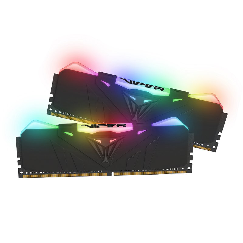 Patriot Viper/ DDR4/ 16GB/ 3600MHz/ CL18/ 2x8GB/ RGB/ Black - obrázek produktu