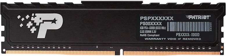 Patriot/ DDR4/ 16GB/ 3200MHz/ CL22/ 1x16GB/ Black - obrázek produktu