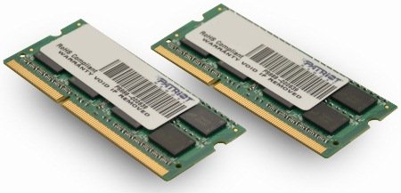 SO-DIMM 16GB DDR3-1333MHz PATRIOT, 2x8GB - obrázek produktu