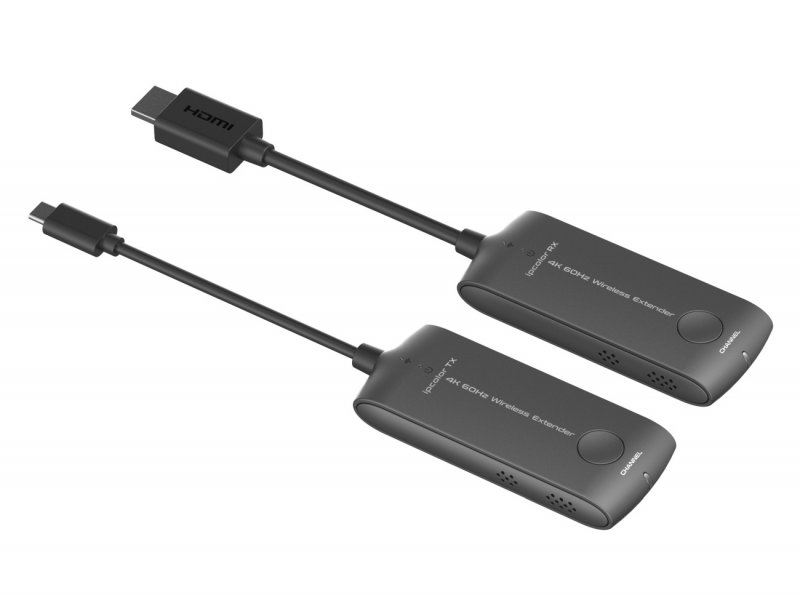 PremiumCord USB-C na HDMI 4K,Wireless extender 20m - obrázek produktu