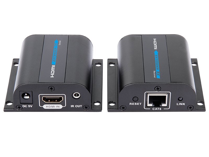 PremiumCord HDMI extender na 60m přes jeden kabel Cat6/ Cat6a/ Cat7 - obrázek produktu