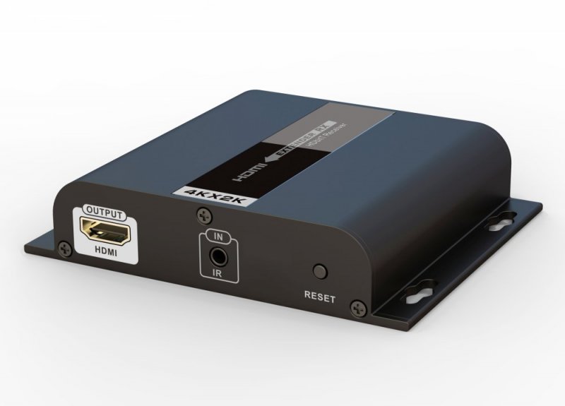 PremiumCord 4K HDMI extender na 120m přes LAN, over IP, HDBitT - obrázek č. 2