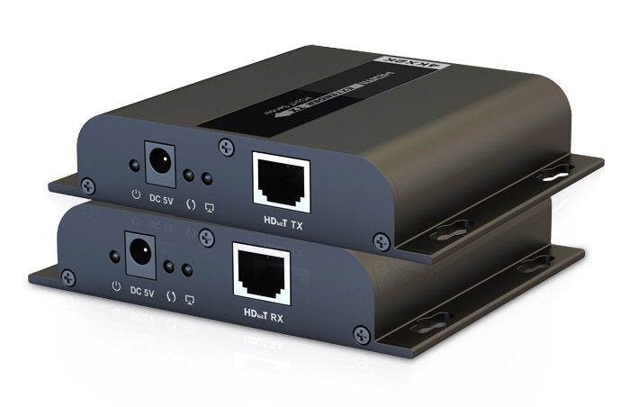 PremiumCord 4K HDMI extender na 120m přes LAN, over IP, HDBitT - obrázek produktu