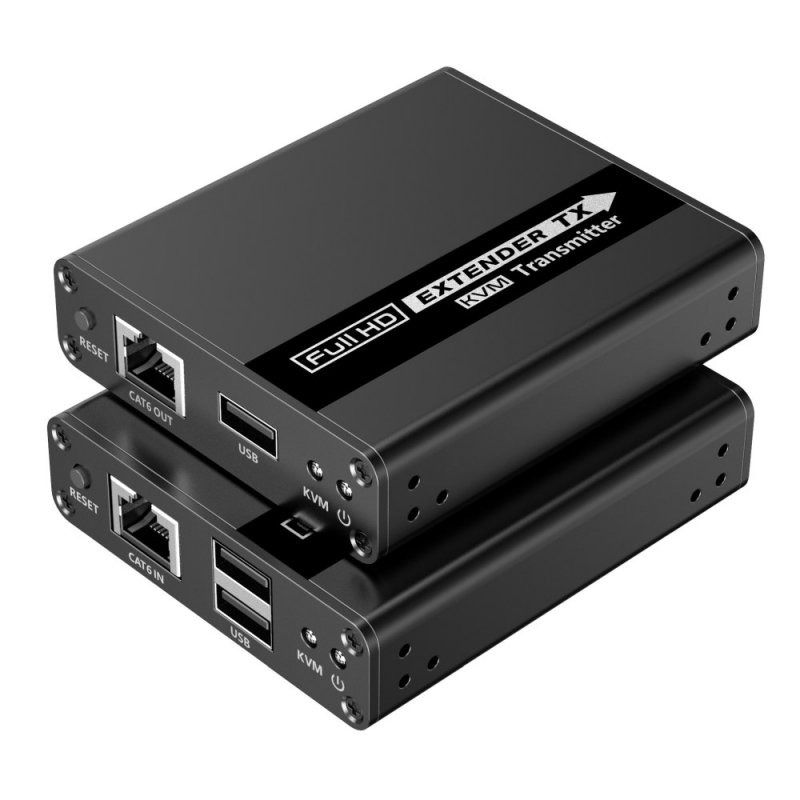 PremiumCord HDMI KVM extender FULL HD 1080p na 70m s přenosem USB - obrázek produktu