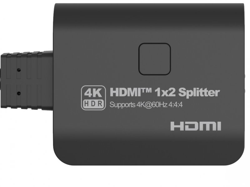 PremiumCord HDMI 2.0 Mini Splitter 1-2 Pigtail 4Kx2K@60Hz HDCP2.2 Downscaler - obrázek produktu