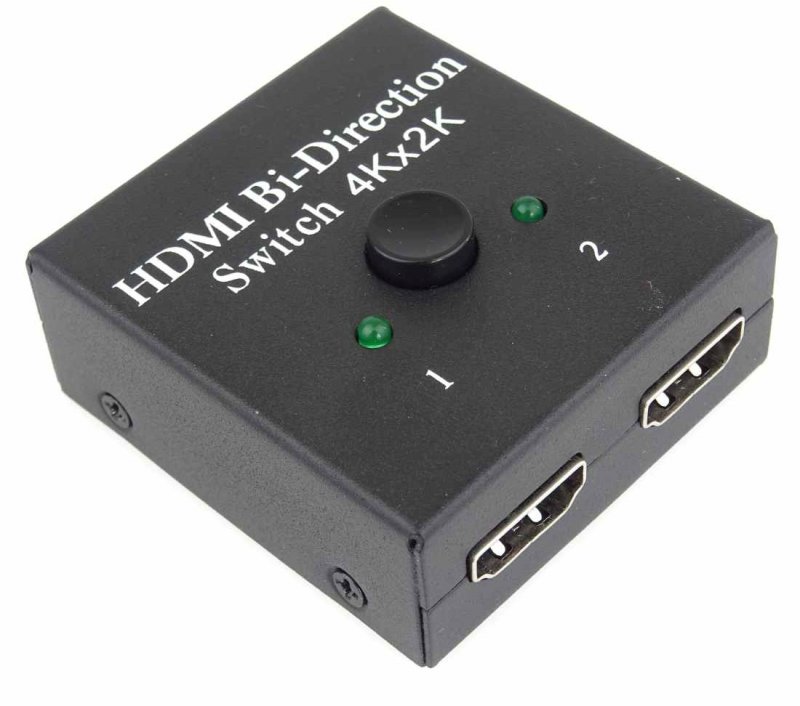 PremiumCord HDMI Switch 4K, FULL HD 1080p obousměrný 2-1 nebo 1-2 - obrázek produktu