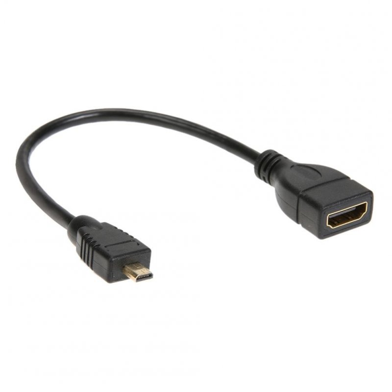PremiumCord Flexi adaptér HDMI Typ A samice - micro HDMI Typ D samec pro ohebné zapojení - obrázek č. 3
