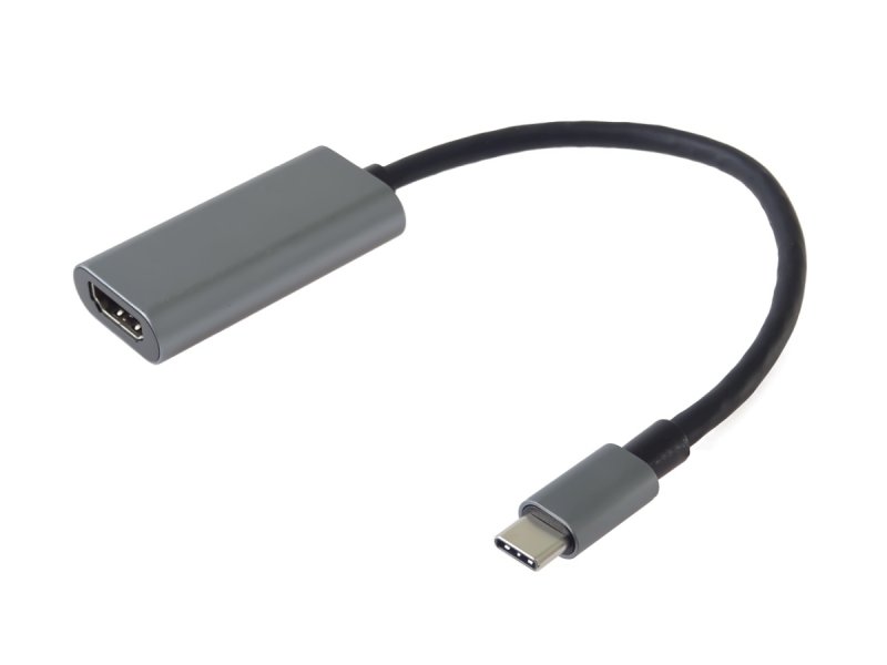 PremiumCord Převodník USB-C na HDMI, rozlišení 4K a FULL HD 1080p, kovové pouzdro - obrázek č. 3