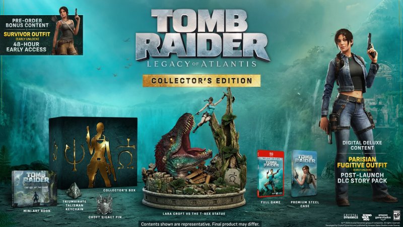 PS5 - Tomb Raider: Legacy of Atlantis Collect. Ed. - obrázek č. 1