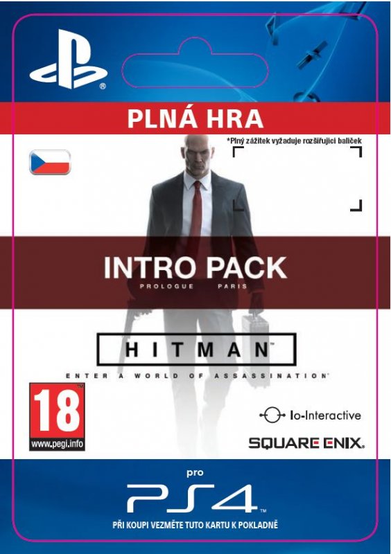 ESD CZ PS4 - HITMAN Intro Pack - obrázek produktu