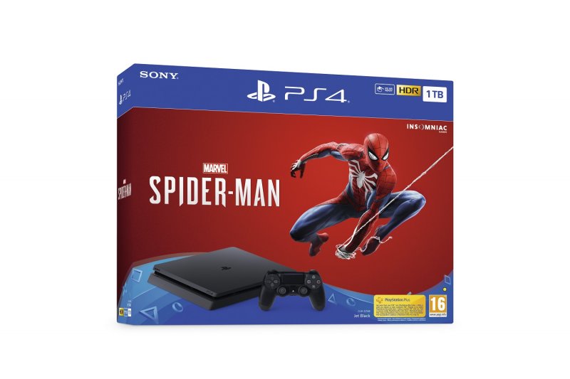 PS4 - Playstation 4 1TB + Spider-Man - obrázek produktu