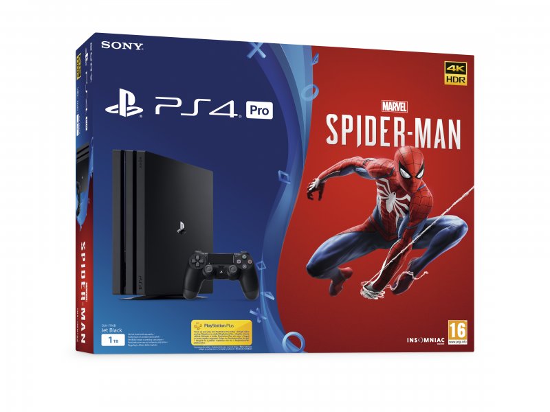 PS4 Pro - Playstation 4 Pro 1TB + Spider-Man/ Gamma - obrázek č. 1