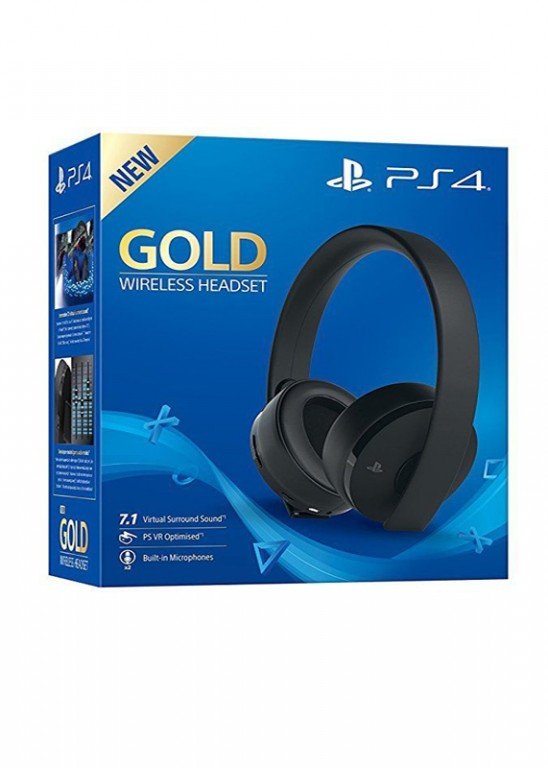 PS4 - PS4 GOLD Wireless 7.1 headset, černý - obrázek produktu