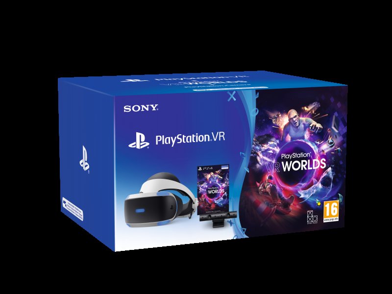 PS4 - PSVR headset Mk4+Kamera+VR Worlds(voucher) - obrázek č. 1