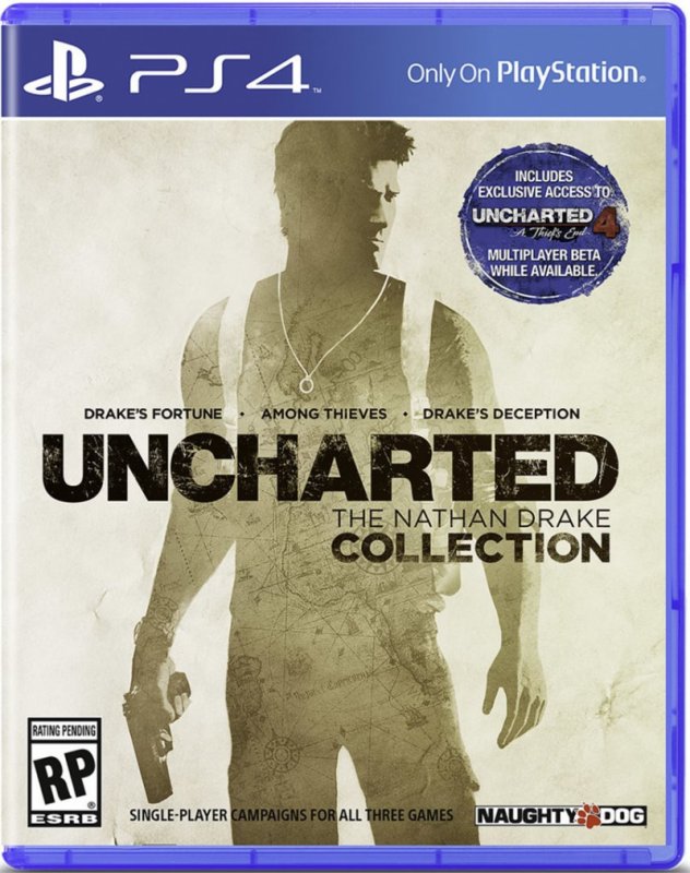 PS4 - Uncharted THE NATHAN DRAKE COLLECTION HITS - obrázek produktu