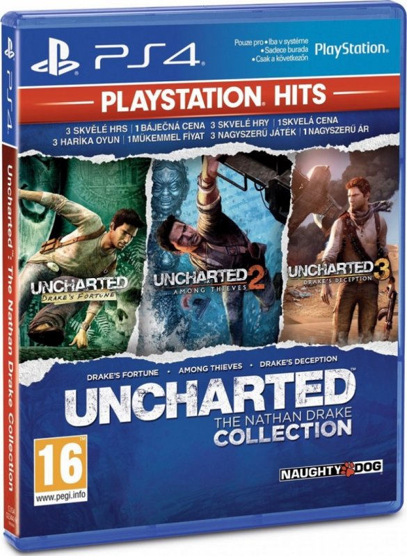 PS4 - HITS Uncharted Collection - obrázek produktu